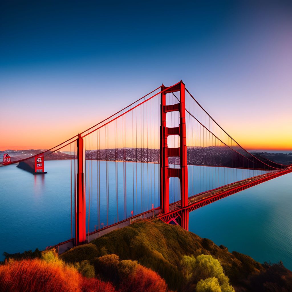 golden gate bridge in california